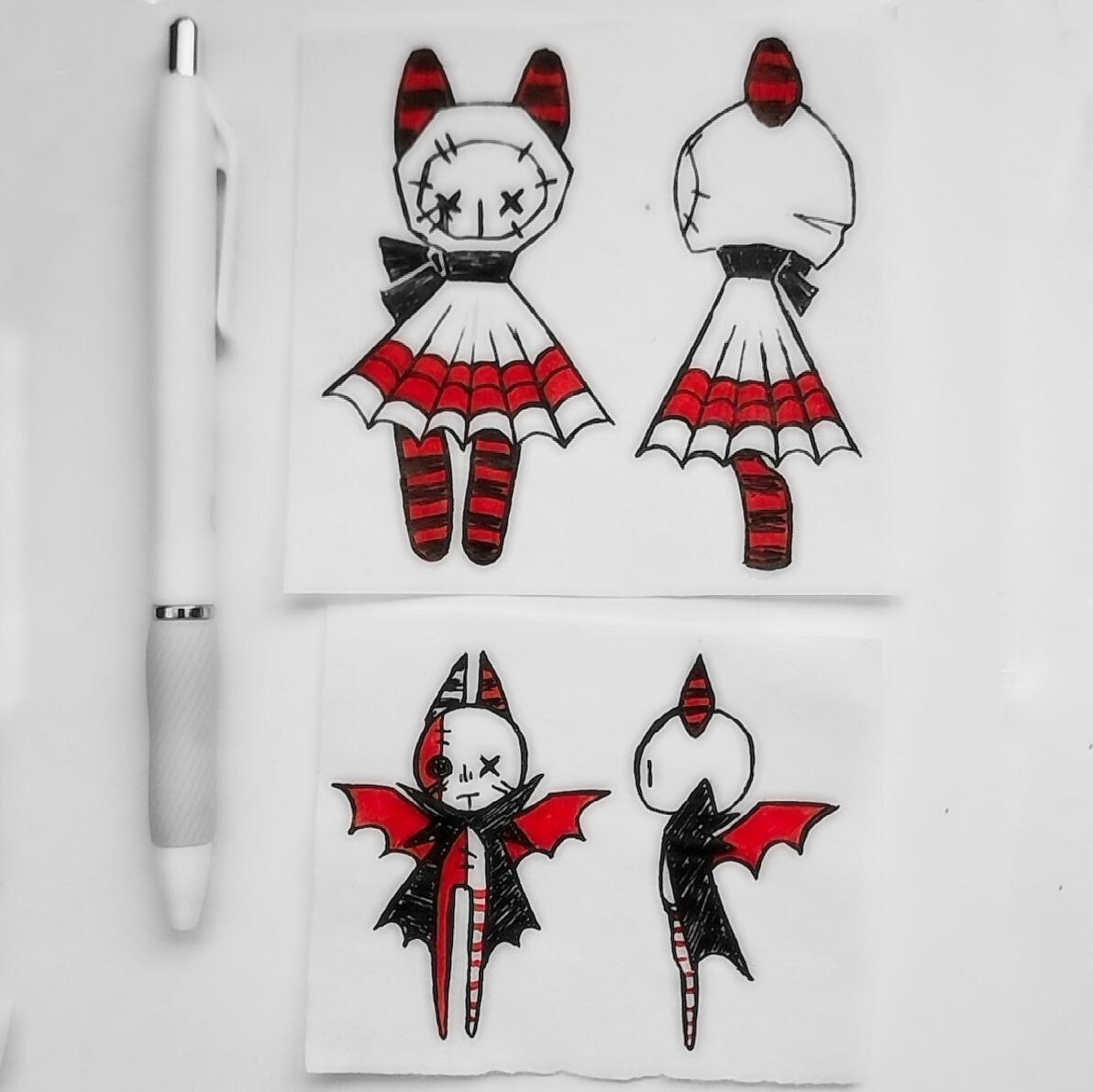 Character and style design, Killy The Rabit INKS