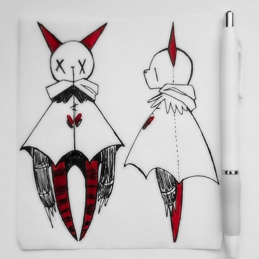 Character and style design, Killy The Rabit INKS