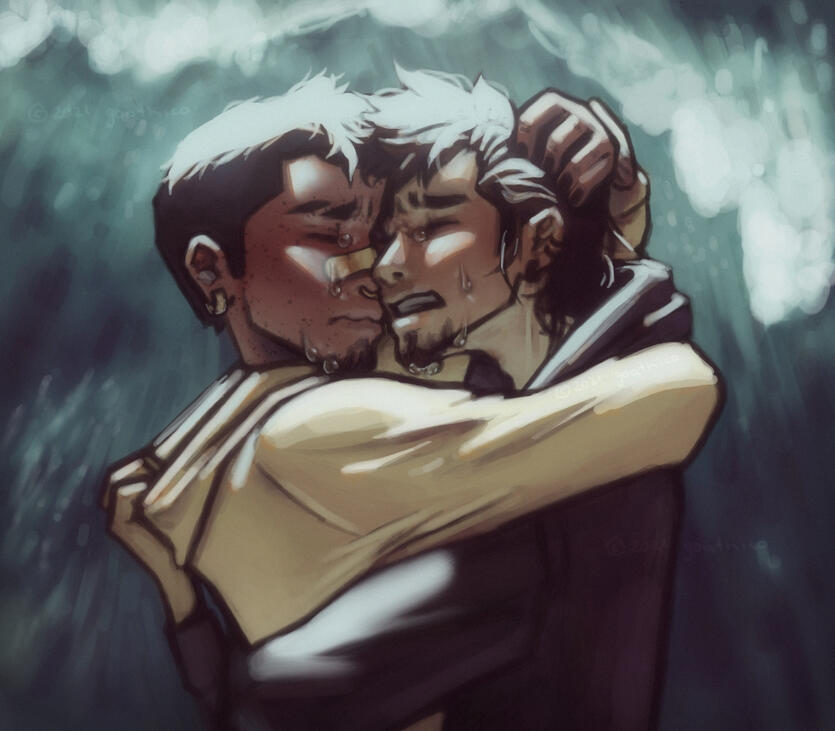 No one saw us, no one cared.