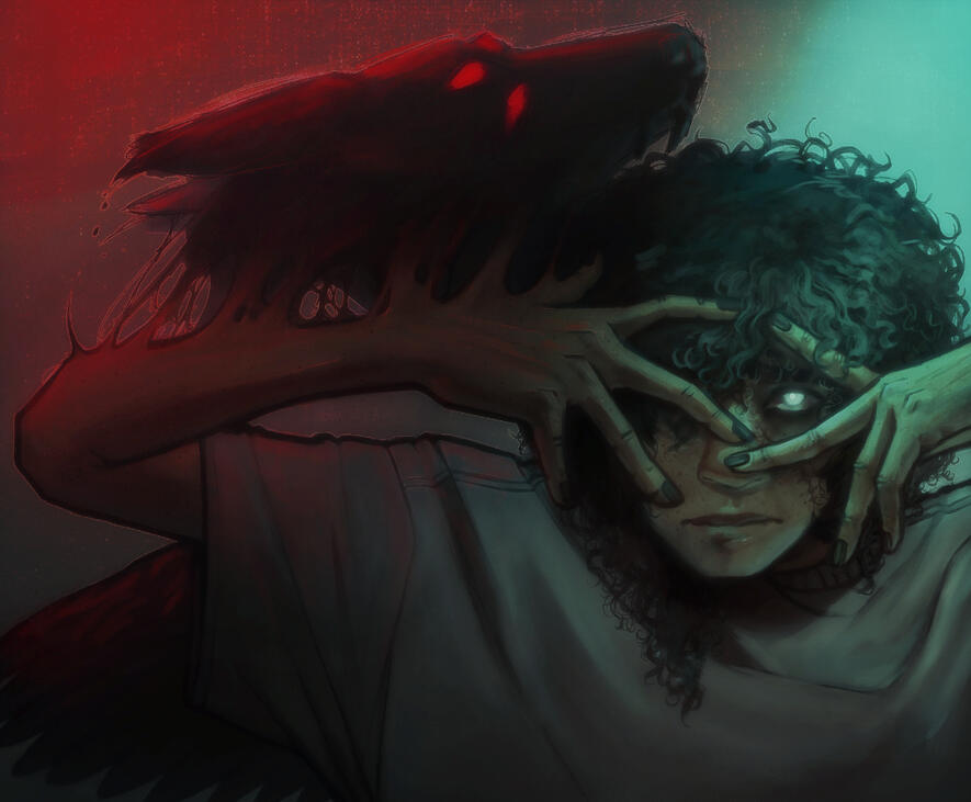 Skin (Don't Speak anniversary illustration)